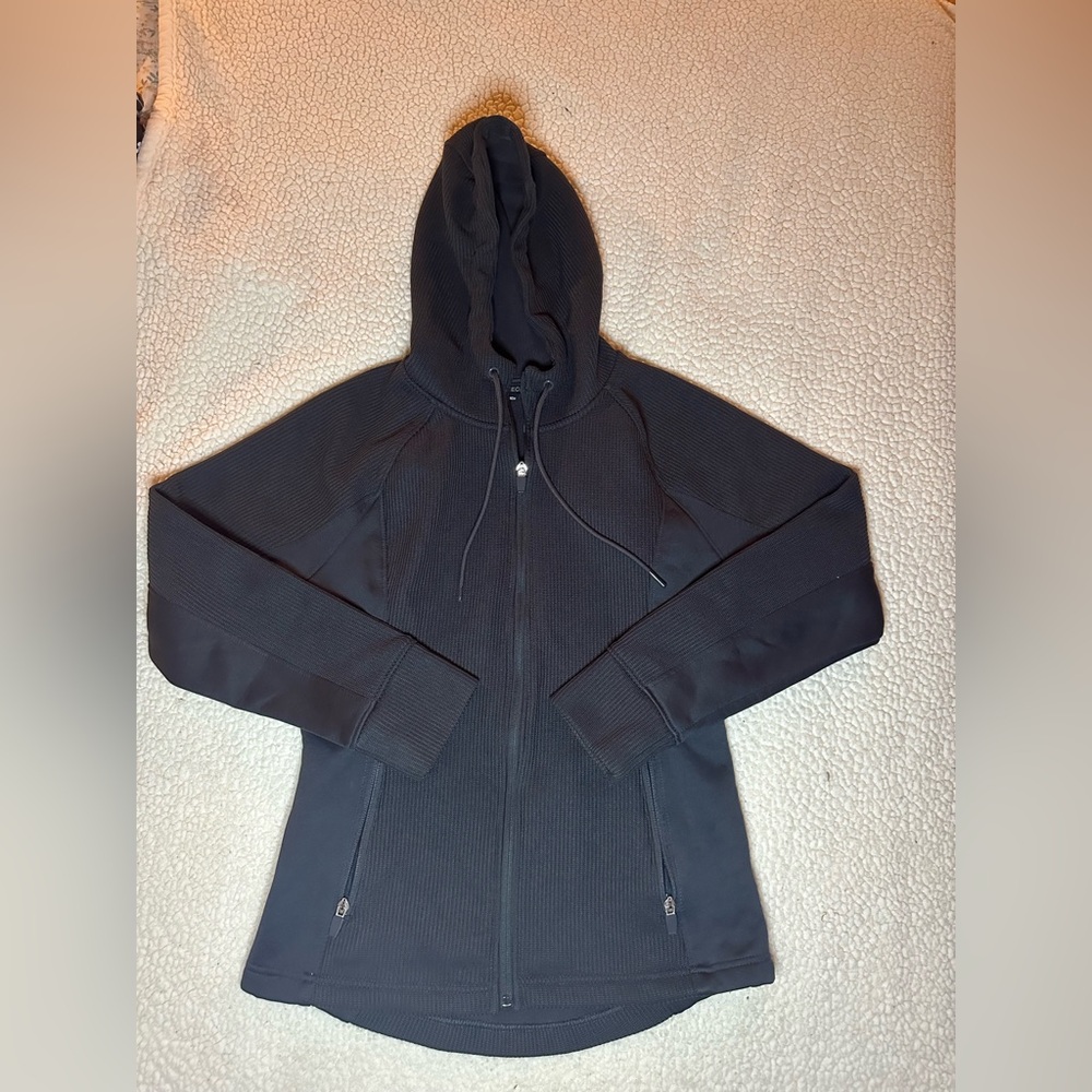 Swiss Tech Charcoal Knit Jacket